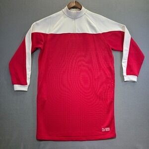 Puma‎ Women's Sweatshirt Jumper Dress Quarter Zip/Pockets Size Large